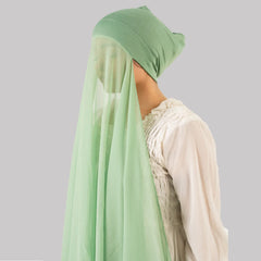 Instant Hijab With Attached Inner Cap - Design Code: ICAP-0001