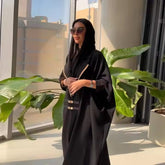 Arabic Fusion Robe Abaya | Open Front Design