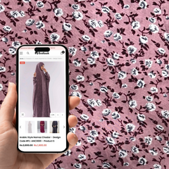 Arabic Style Namaz Chadar - Design Code #FL-ANC0115