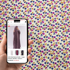 Arabic Style Namaz Chadar - Design Code #FL-ANC0070