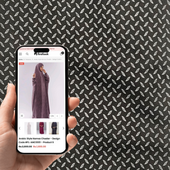 Arabic Style Namaz Chadar - Design Code #FL-ANC0072