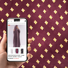 Arabic Style Namaz Chadar - Design Code #FL-ANC0114