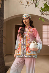 Printed 2-Piece Co-ord Set (Shirt & Trouser) | Bloom Edition - FL-BE0008