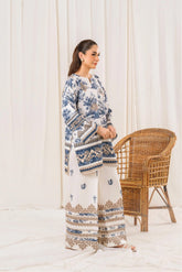 Printed 2-Piece Co-ord Set (Shirt & Trouser) | Bloom Edition - FL-BE0009