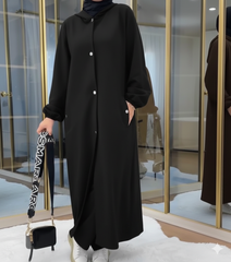 Hooded Long Winter Coat with Trouser (FL-HLC-003)