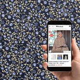 Printed Namaz Chadar - Design Code #FL-NC0038