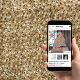 Printed Namaz Chadar - Design Code #FL-NC0050