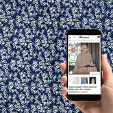 Printed Namaz Chadar - Design Code #FL-NC0052