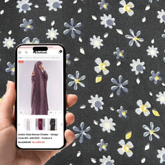 Arabic Style Namaz Chadar - Design Code #FL-ANC0085