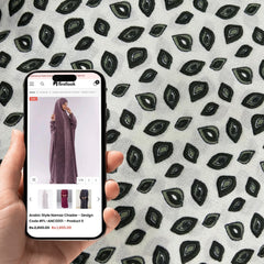 Arabic Style Namaz Chadar - Design Code #FL-ANC0079