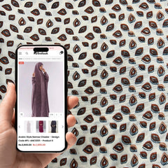 Arabic Style Namaz Chadar - Design Code #FL-ANC0082