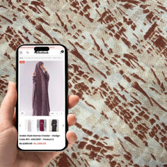 Arabic Style Namaz Chadar - Design Code #FL-ANC0111