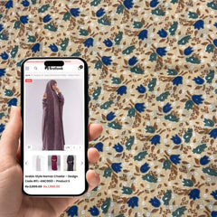 Arabic Style Namaz Chadar - Design Code #FL-ANC0099