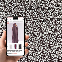 Arabic Style Namaz Chadar - Design Code #FL-ANC0095