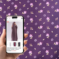 Arabic Style Namaz Chadar - Design Code #FL-ANC0094