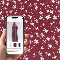 Arabic Style Namaz Chadar - Design Code #FL-ANC0092