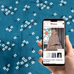 Arabic Style Namaz Chadar - Design Code #FL-ANC0194