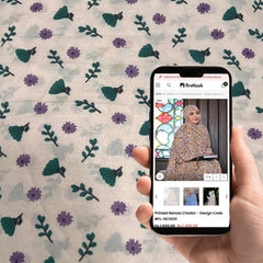 Arabic Style Namaz Chadar - Design Code #FL-ANC0197