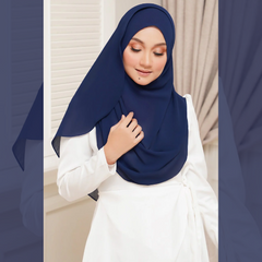 Navy Blue Scarf - Color Code: IH-0006