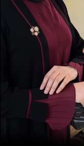 Long Shrug Abaya with Inner Layer