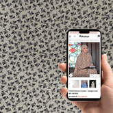 Printed Namaz Chadar - Design Code #FL-NC0029