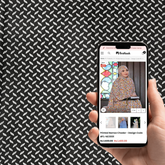 Printed Namaz Chadar - Design Code #FL-NC0058