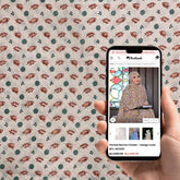 Printed Namaz Chadar - Design Code #FL-NC0004