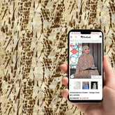 Printed Namaz Chadar - Design Code #FL-NC0007