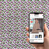 Printed Namaz Chadar - Design Code #FL-NC0033