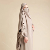 Modest & Elegant 3-Piece Jilbab Set | Design Code - #FL - JB0006