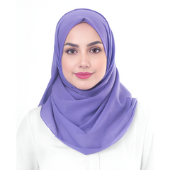 Instant Double Loop Hijab - Design Code: IH-0023
