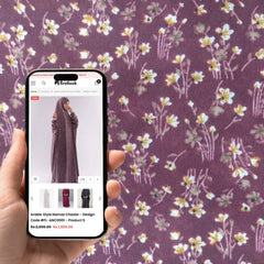 Arabic Style Namaz Chadar - Design Code #FL-ANC0120