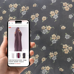 Arabic Style Namaz Chadar - Design Code #FL-ANC0123