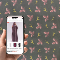 Arabic Style Namaz Chadar - Design Code #FL-ANC0125