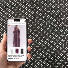 Arabic Style Namaz Chadar - Design Code #FL-ANC0128