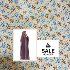 Arabic Style Namaz Chadar - Design Code #FL-ANC0167