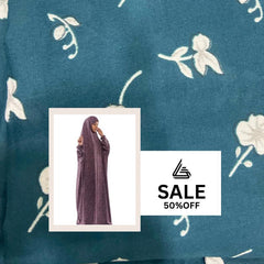 Arabic Style Namaz Chadar - Design Code #FL-ANC0171