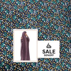 Arabic Style Namaz Chadar - Design Code #FL-ANC0173