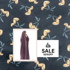 Arabic Style Namaz Chadar - Design Code #FL-ANC0179