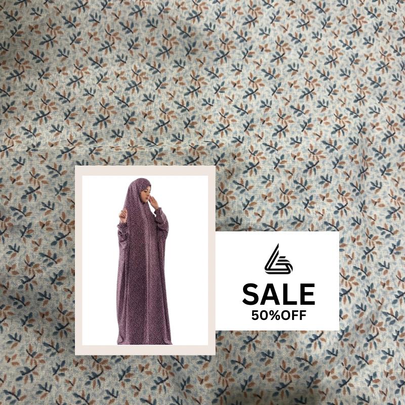 Arabic Style Namaz Chadar - Design Code #FL-ANC0181
