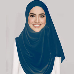 Instant Double Loop Hijab - Design Code: IH-0031
