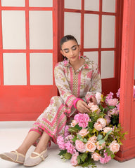 Printed 2-Piece Co-ord Set (Shirt & Trouser) | Bloom Edition - FL-BE0002