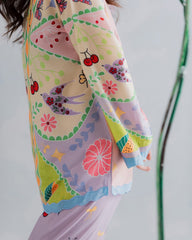 Printed 2-Piece Co-ord Set (Shirt & Trouser) | Bloom Edition - FL-BE0004
