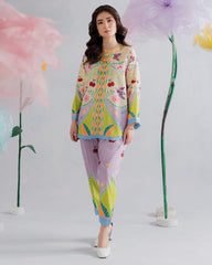 Printed 2-Piece Co-ord Set (Shirt & Trouser) | Bloom Edition - FL-BE0004