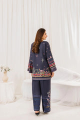 Printed 2-Piece Co-ord Set (Shirt & Trouser) | Bloom Edition - FL-BE0005