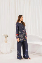 Printed 2-Piece Co-ord Set (Shirt & Trouser) | Bloom Edition - FL-BE0005