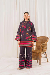 Printed 2-Piece Co-ord Set (Shirt & Trouser) | Bloom Edition - FL-BE0006