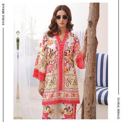 Printed 2-Piece Co-ord Set (Shirt & Trouser) | Bloom Edition - FL-BE0007