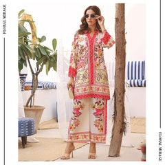 Printed 2-Piece Co-ord Set (Shirt & Trouser) | Bloom Edition - FL-BE0007