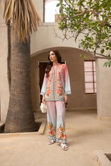 Printed 2-Piece Co-ord Set (Shirt & Trouser) | Bloom Edition - FL-BE0008